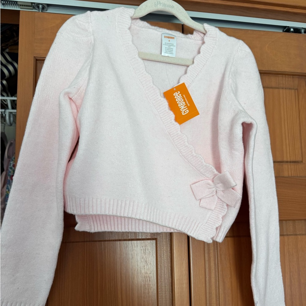 Gymboree Light Pink Cardigan with Bow